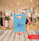 Sacolas Vazada 16x22 | Kit 500 unid. | Frete Grátis + Alta Resistência