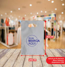 Sacolas Personalizadas 20x30 | Kit 500 unid | Frete Grátis + Alta Resistência