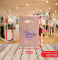 Sacolas Personalizadas 20x30 | Kit 100 unid. | Frete Grátis + Alta Resistência
