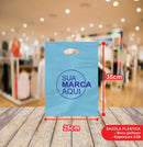 Sacolas Personalizadas 25x35 | Kit 1000 unid. | Frete Grátis + Alta Resistência