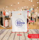 Sacolas Personalizadas 25x35 | Kit 1000 unid. | Frete Grátis + Alta Resistência