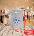 Sacolas Personalizadas 25x35 | Kit 1000 unid. | Frete Grátis + Alta Resistência