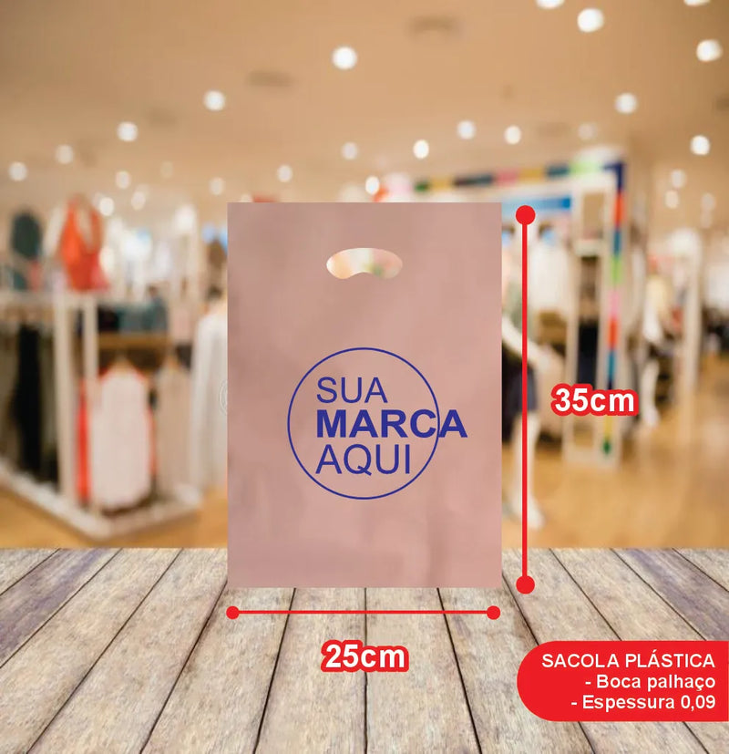 Sacolas Vazadas 25x35 | kit 100 unid. | Frete Grátis + Alta Resistência