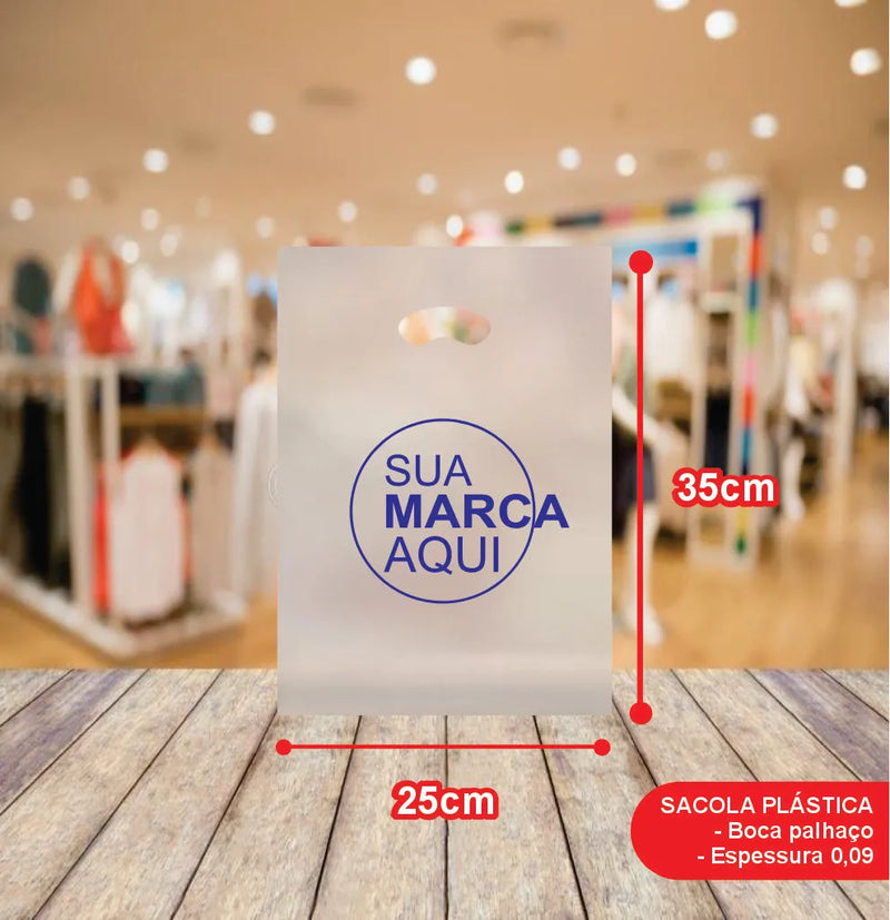 Sacolas Vazadas 25x35 | kit 100 unid. | Frete Grátis + Alta Resistência