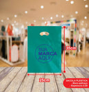 Sacolas Personalizadas 25x35 | Kit 1000 unid. | Frete Grátis + Alta Resistência