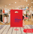 Sacolas Personalizadas 25x35 | Kit 500 unidades | Frete Grátis + Alta Resistência