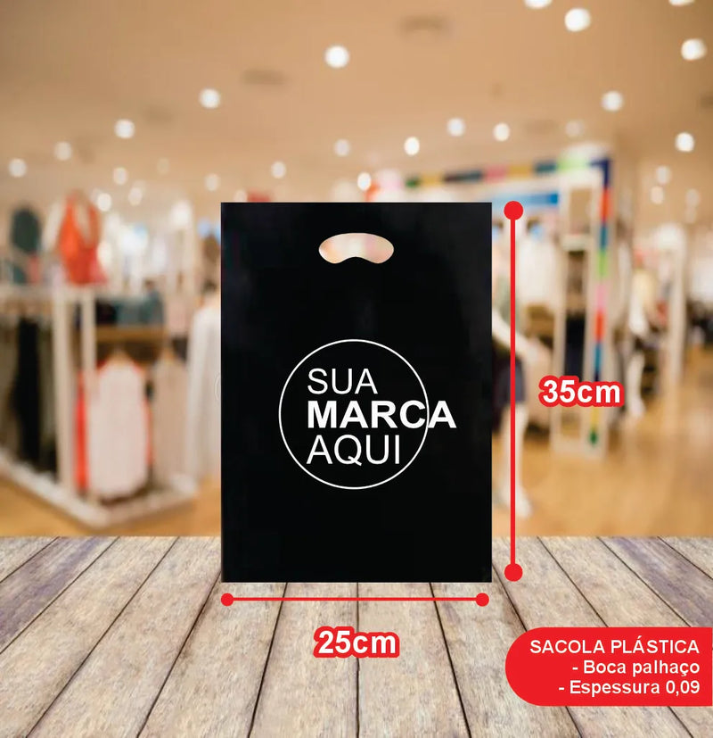 Sacolas Vazadas 25x35 | kit 100 unid. | Frete Grátis + Alta Resistência