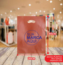 Sacolas Personalizadas 30x40 | Kit 500 unid. | Frete Grátis + Alta Resistência