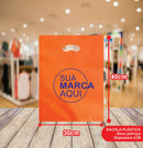 Sacolas Personalizadas 30x40 | Kit 500 unid. | Frete Grátis + Alta Resistência
