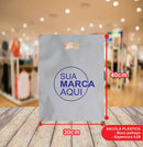 Sacolas Personalizadas 30x40 | Kit 500 unid. | Frete Grátis + Alta Resistência