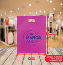 Sacolas Personalizadas 30x40 | Kit 300 unid. | Frete Grátis + Alta Resistência