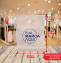 Sacolas Personalizadas | 30x40 | kit 100 unid. | Frete Grátis + Alta Resistência
