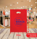 Sacolas Personalizadas 30x40 | Kit 500 unid. | Frete Grátis + Alta Resistência