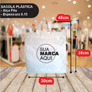 Sacolas Personalizadas 30x45 | Kit 250 unid. | Frete Grátis + Alta Resistência