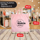 Sacolas Personalizadas 30x45 | Kit 250 unid. | Frete Grátis + Alta Resistência