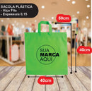 Sacolas Alsa Fita 40x50 | Kit 250 unid. | Frete Grátis + Alta Resistência