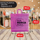 Sacolas Alsa Fita 40x50 | Kit 250 unid. | Frete Grátis + Alta Resistência