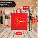 Sacolas Alsa Fita 40x50 | Kit 250 unid. | Frete Grátis + Alta Resistência