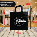 Sacolas Personalizadas 45x55 | Kit 250 unid. | Frete Grátis + Alta Resistência